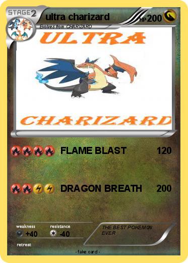 Pokemon ultra charizard