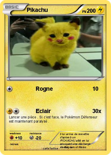 Pokemon Pikachu