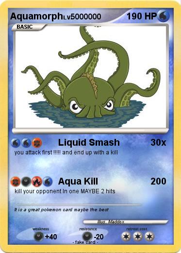Pokemon Aquamorph