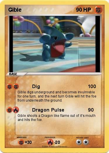 Pokemon Gible