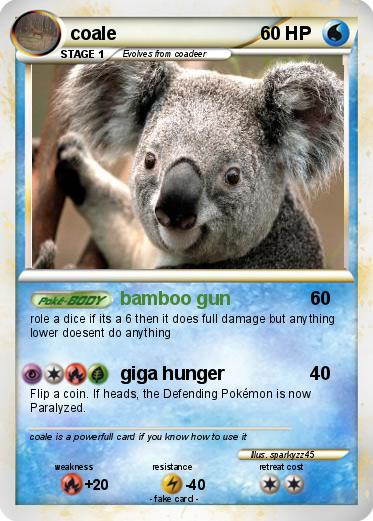 Pokemon coale