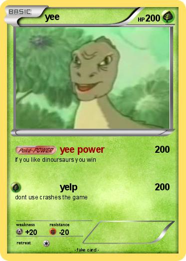 Pokemon yee