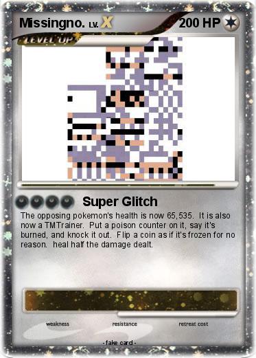 Pokemon Missingno.