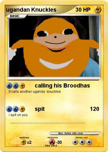 Pokemon ugandan Knuckles