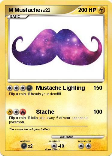 Pokemon M Mustache