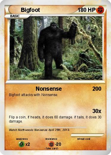 Pokemon Bigfoot