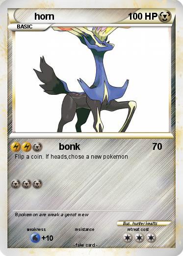 Pokemon horn