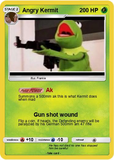 Pokemon Angry Kermit