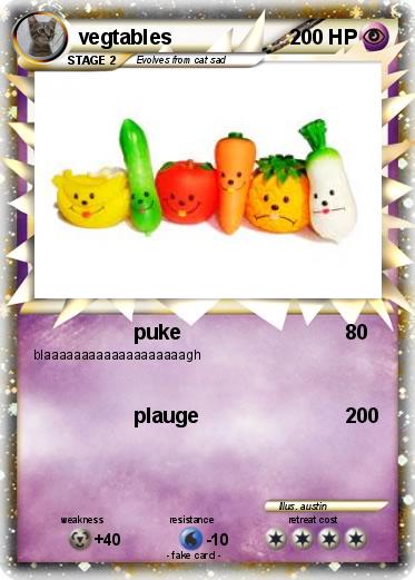 Pokemon vegtables