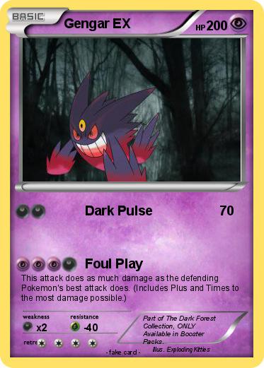 Pokemon Gengar EX