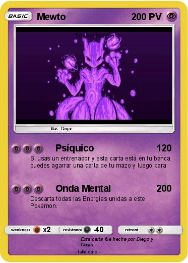 Pokemon Mewto