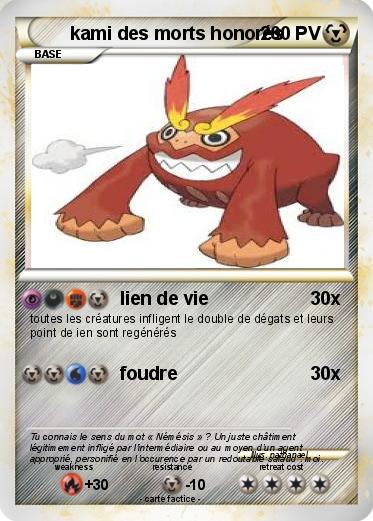 Pokemon kami des morts honorés