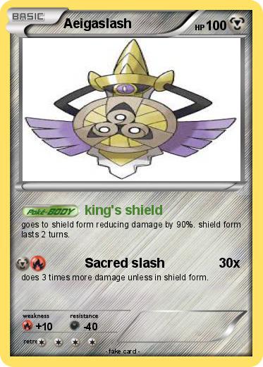 Pokemon Aeigaslash