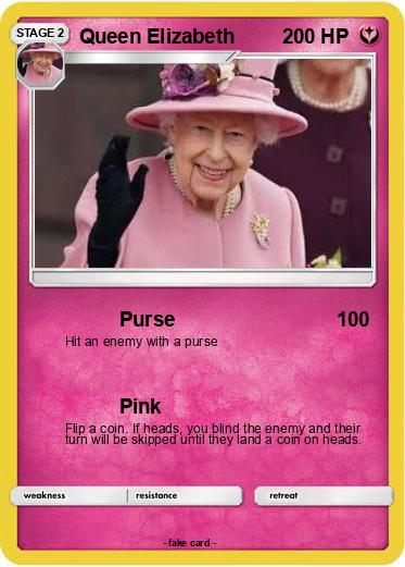 Pokemon Queen Elizabeth