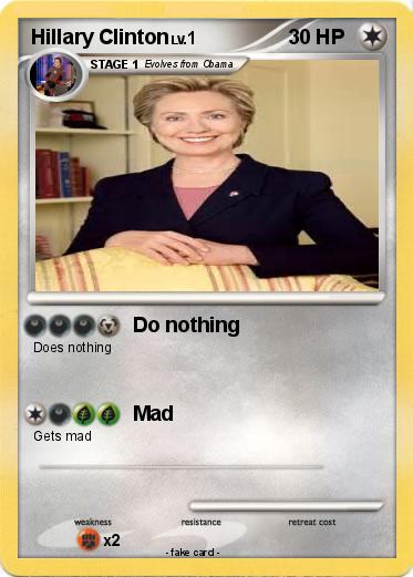 Pokemon Hillary Clinton