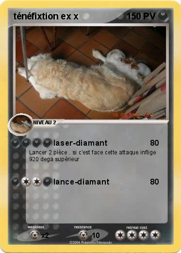 Pokemon ténéfixtion ex x 