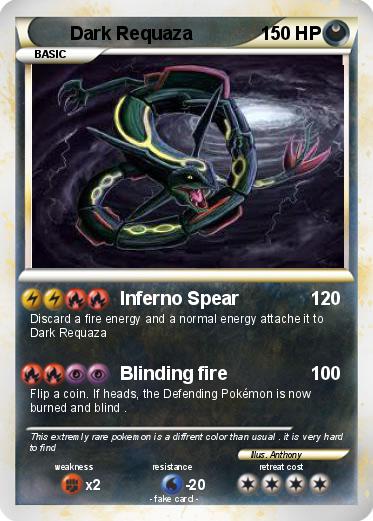 Pokemon Dark Requaza