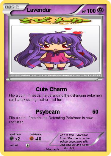 Pokemon Lavendur
