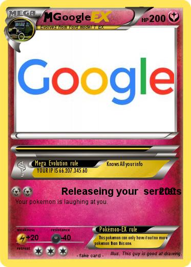 Pokemon Google