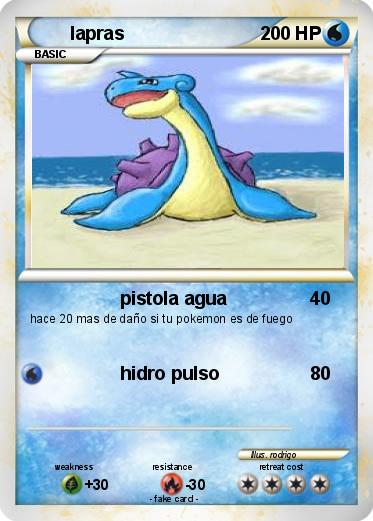 Pokemon lapras