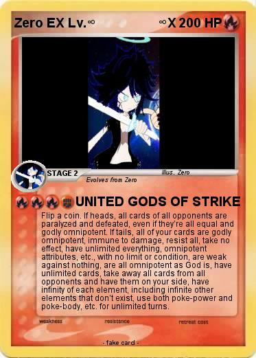 Pokemon Zero EX Lv.∞                  ∞X