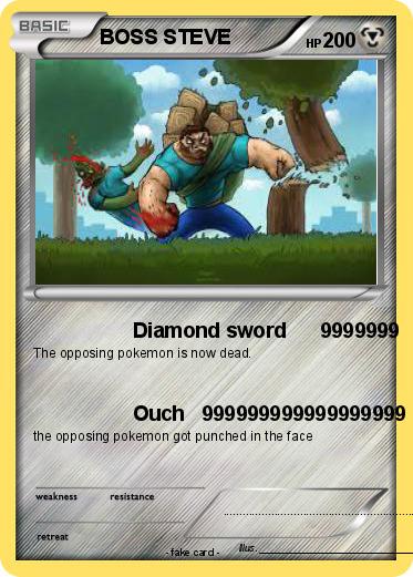 Pokemon BOSS STEVE