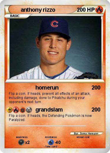 Pokemon anthony rizzo