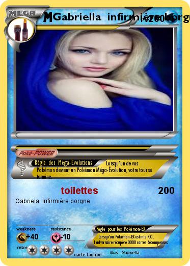 Pokemon Gabriella  infirmière borgne