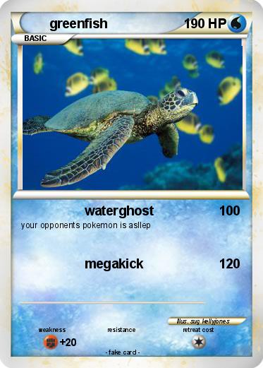 Pokemon greenfish