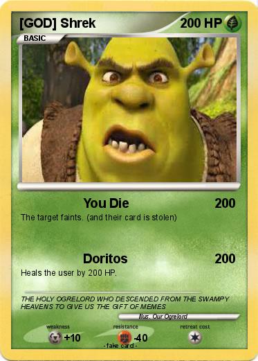 Pokemon [GOD] Shrek