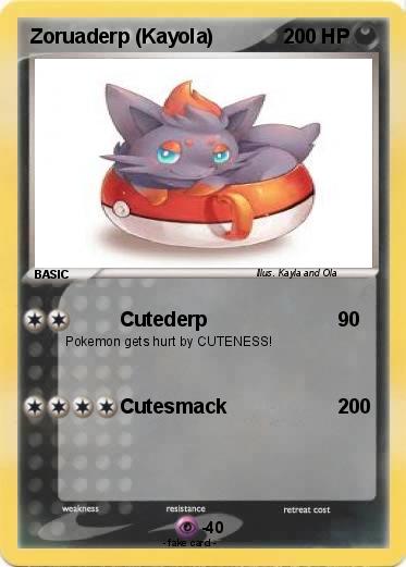 Pokemon Zoruaderp (Kayola)