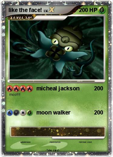 Pokemon like the face!