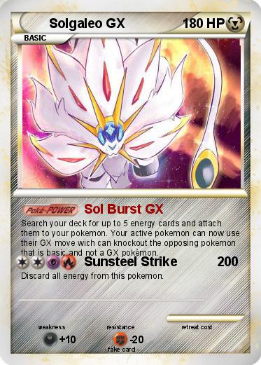 Pokemon Solgaleo GX