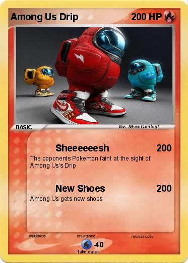 Pokemon Among Us Drip