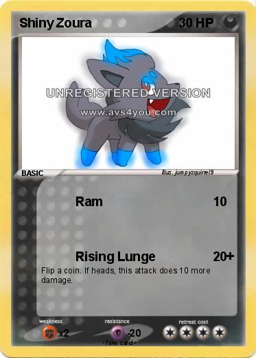 Pokemon Shiny Zoura