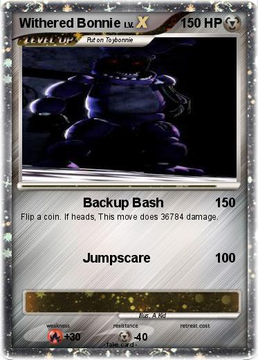 Pokemon Withered Bonnie