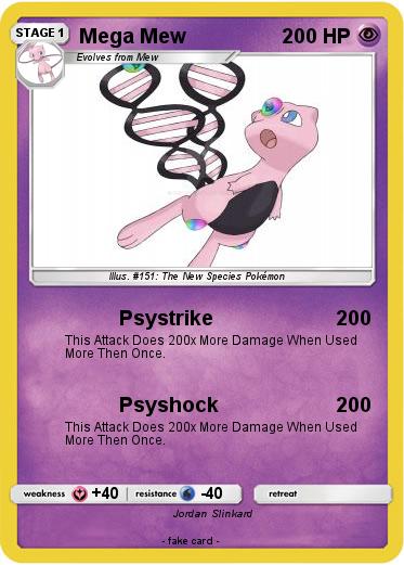 Pokemon Mega Mew