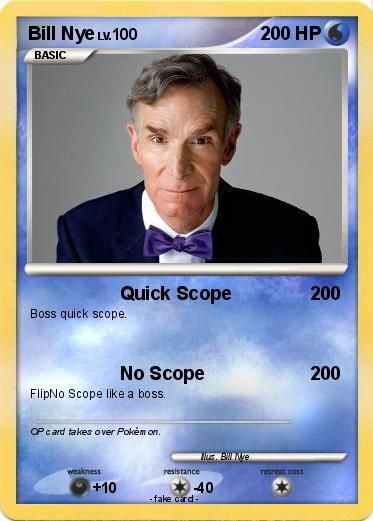 Pokemon Bill Nye