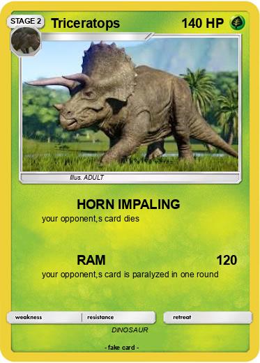 Pokemon Triceratops