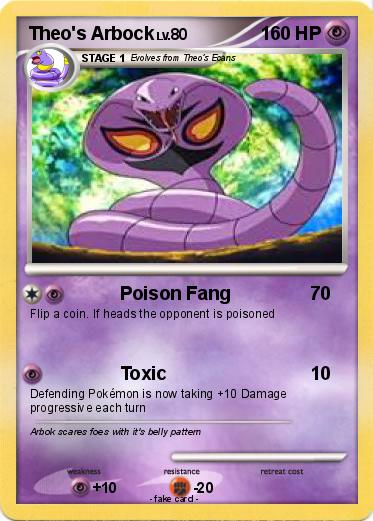 Pokemon Theo's Arbock