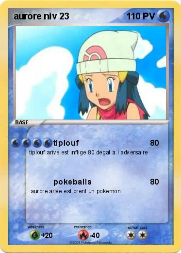 Pokemon aurore niv 23