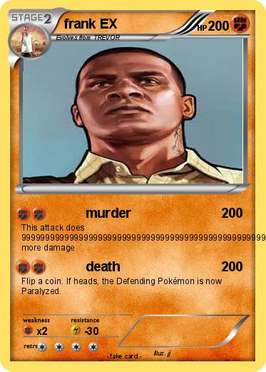 Pokemon frank EX