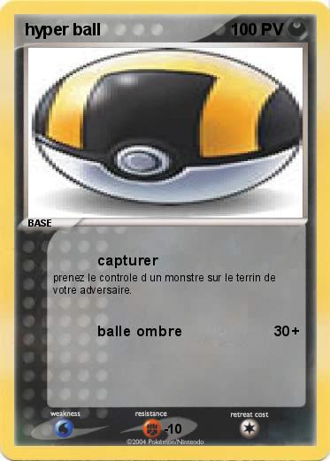 Pokemon hyper ball