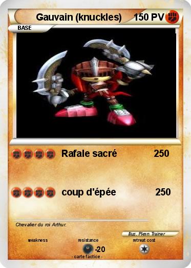 Pokemon Gauvain (knuckles)