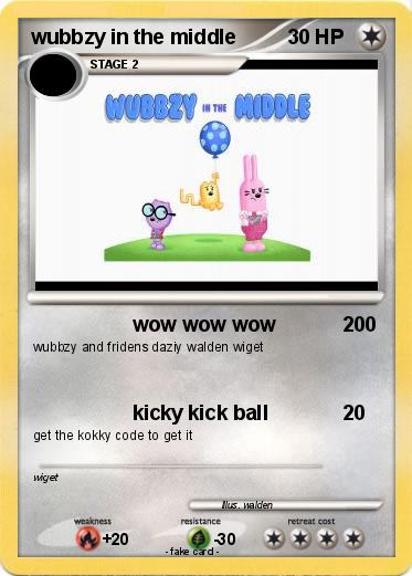 Pokemon wubbzy in the middle