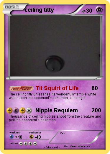 Pokemon ceiling titty