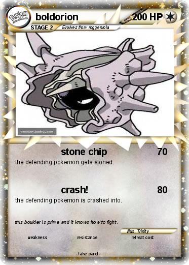 Pokemon boldorion