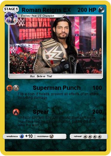 Pokemon Roman Reigns EX