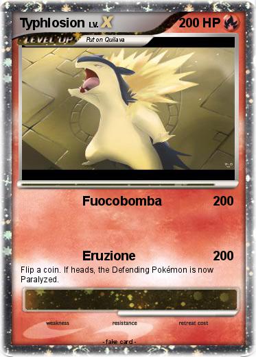 Pokemon Typhlosion