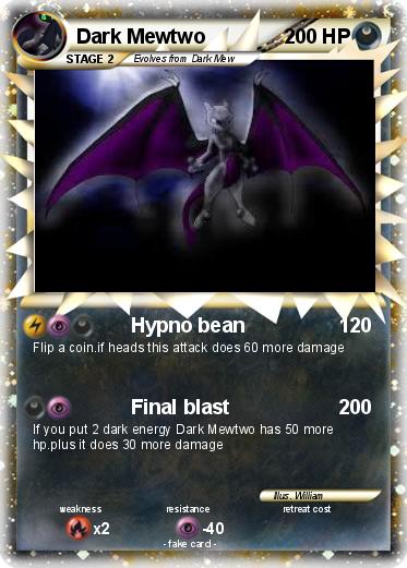 Pokemon Dark Mewtwo